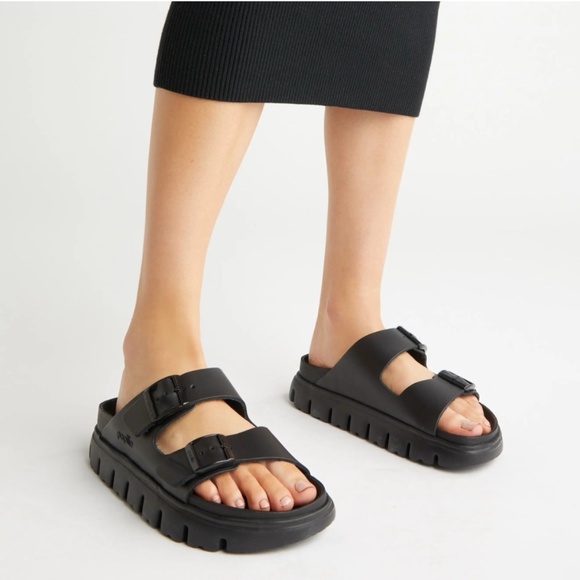 Birkenstock Papillio by Birkenstock Arizona Exquisite Chunky Slide Sandal